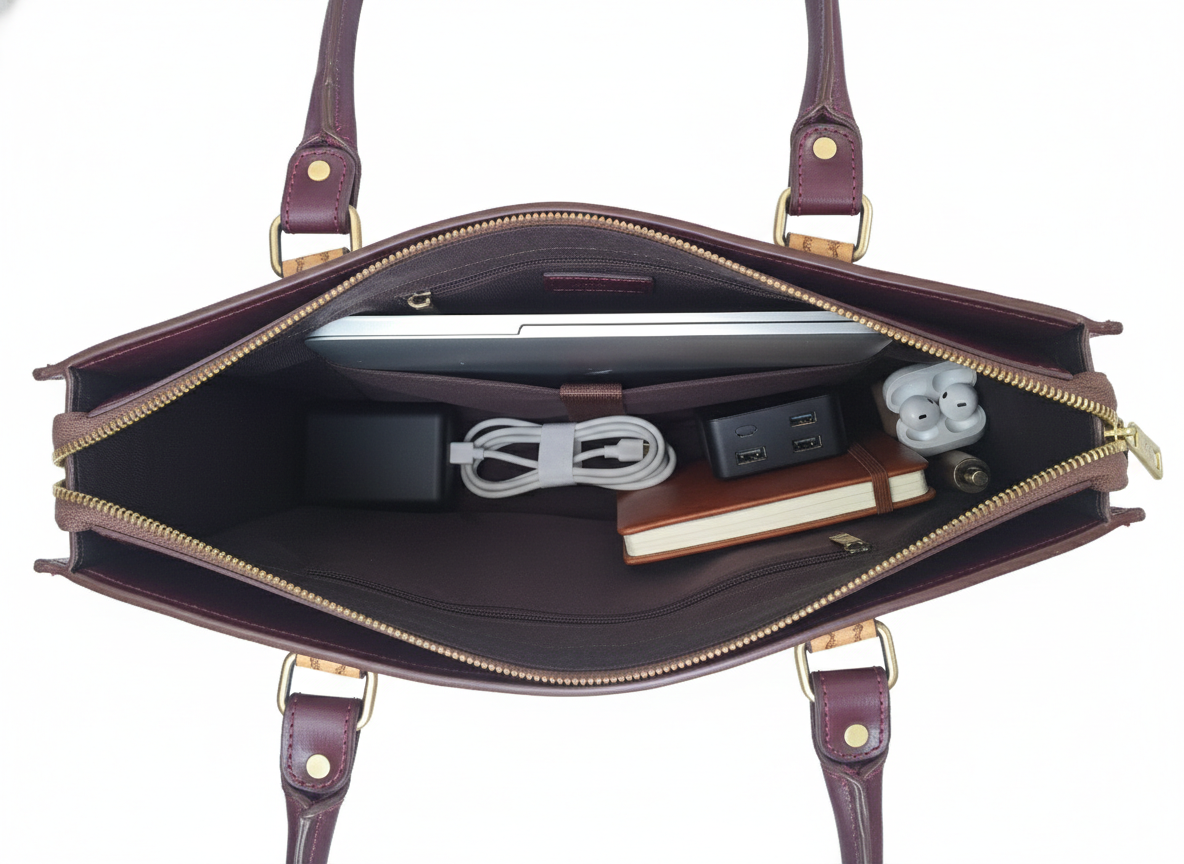 Pure Leather Handbag- Hand-Carving Crafted Tooled Handmade Genuine Leather Fashion Handbag For  women : Timeless Elegance with Detachable Sling