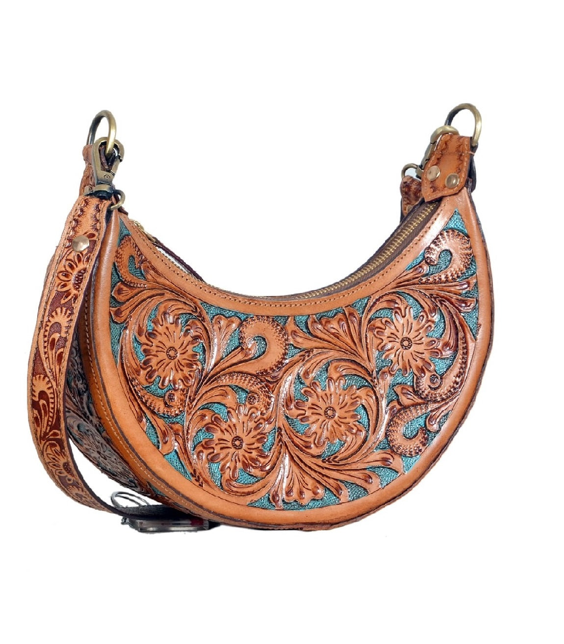 Pure Leather Handbags For women - Moon Shaped Hand-Carving bags, Crafted Premium Geniune Leather Handmade Women's Hobo Bag - Unique, Versatile, and Stylish Gift For Girlfriend,mom