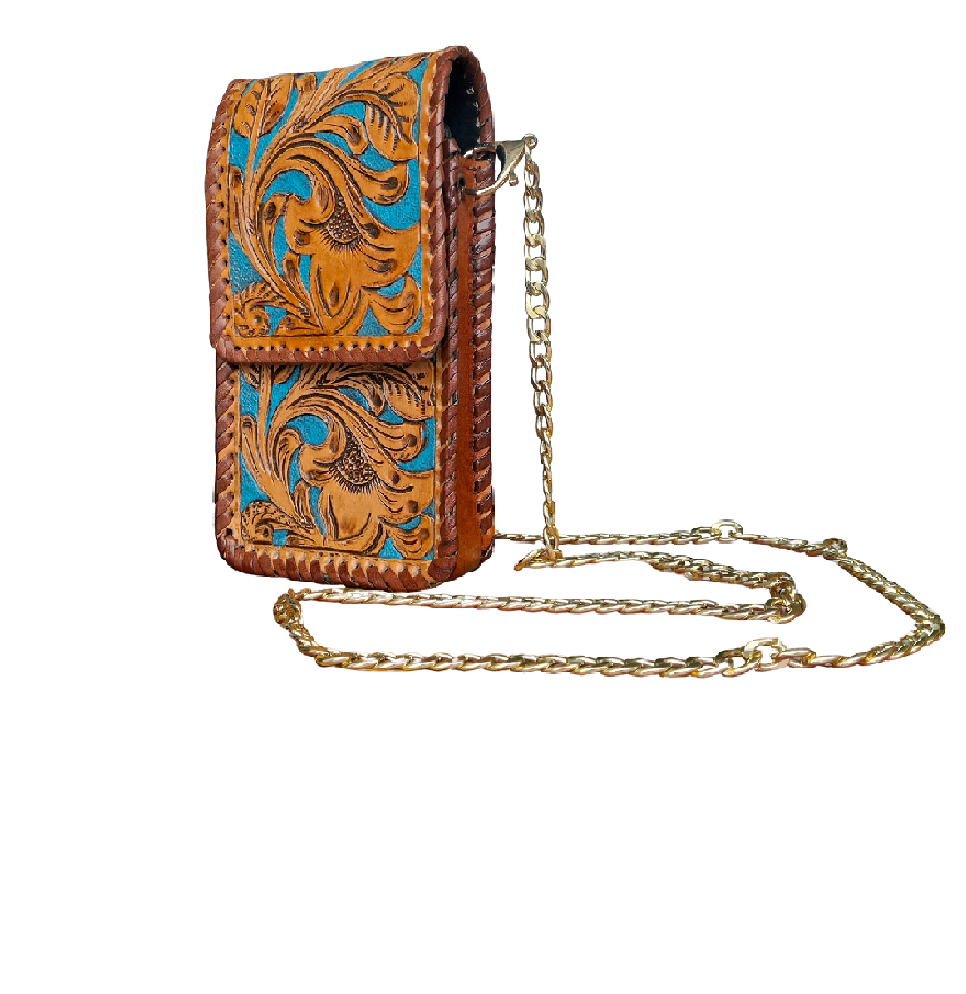 Handmade Crossbody Mobile Sling Bag for Women | Stylish Phone Pouch with Detachable Strap