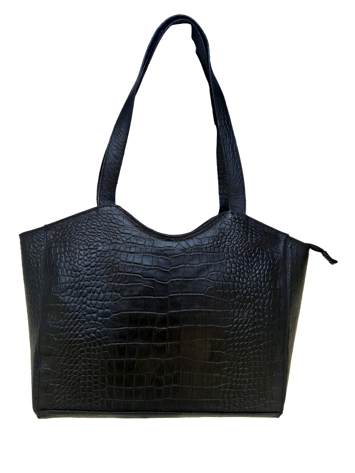 Genuine Leather Croc Handbag for Women- Gifts For women ,,Fashion Casual Leather Handbag