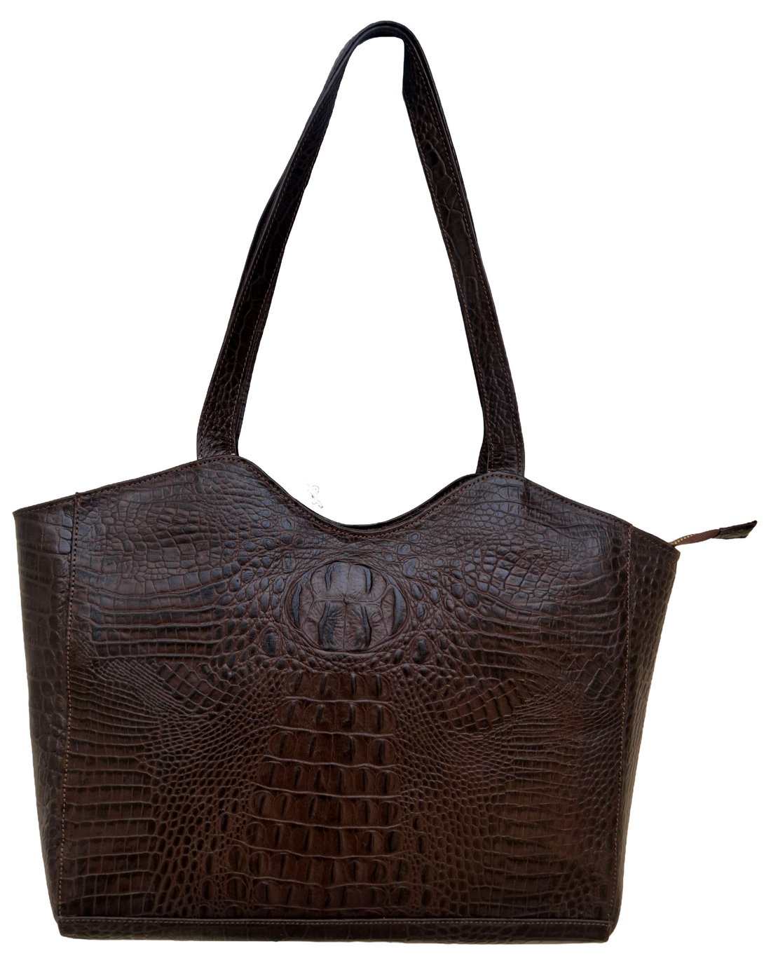 Genuine Leather Croc Handbag for Women- Gifts For women ,,Fashion Casual Leather Handbag